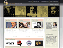 Tablet Screenshot of kasparovagent.com